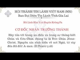 Chương Trình Bồi Linh Khu Vực Krông Pa