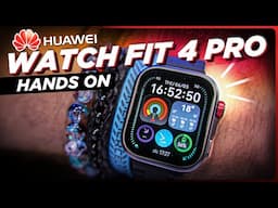 Conheça TUDO que o HUAWEI WATCH FIT 4 PRO é CAPAZ de FAZER!
