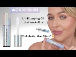 Does it work? wonderskin lip relapse lip plumping oil #wonderskin #lipplumper