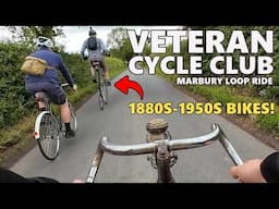 Riding 100+ YEAR OLD bikes in 2025! Marbury Loop POV - Veteran Cycle Club