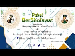 Pakel Bersholawat bersama gus Aif dan Gus Azmi