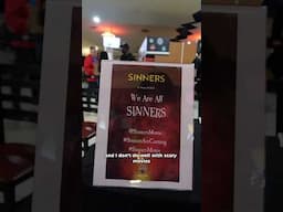Went to my first pre screening movie - Sinners was really good! #sinnersmovie @SinnersMovie