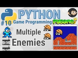 Pygame Tutorial 10 - Multiple Enemies