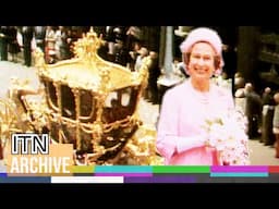 Queen Elizabeth II's Silver Jubilee | Historic Footage of Day's Events (1977)