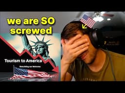 American reacts to European Tourism to America CRASHING