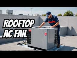 Rheem Rooftop Unit Not Cooling? Here’s Why It Failed… and How We Fixed It FAST!