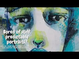 Frustrated with stiff, lifeless portraits?  #portraitdrawing