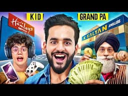 I Gave Rs2,00,000 to a Young Boy VS Old Man to spend in 60 Minutes Challenge😍