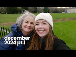 Christmas in England 🎄 London, Bath, & Mom’s Visit