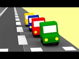 KOOKY CARS! - How MANY Can They EAT? - Cartoon Cars - Cartoons for Kids!
