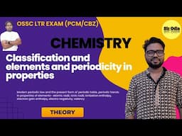 LTR CHEMISTRY Classification and elements and periodicity in properties
