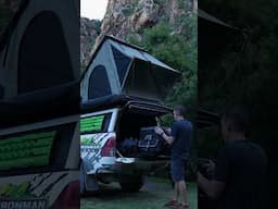 Set up your camp the right way! #gofurtherseemore #ironman4x4 #camping #overlanding #rooftoptents