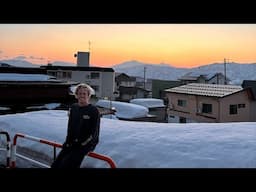 I ate quail eggs and snowboarded in Japan