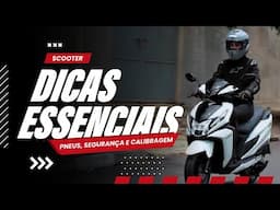 Dicas ESSENCIAIS para sua SCOOTER: Pneus, Segurança e Calibragem | Sany Max e Technic