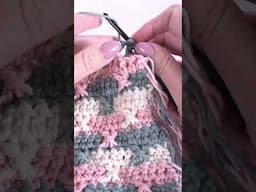Split Crossed Front Post Treble Stitch