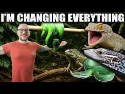 I'm Changing EVERYTHING! New Species, New Enclosures, MORE Animals