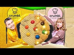RICH VS BROKE CRUMBL COOKIES | WE OPEN AT HOME COOKIE RESTAURANT BY SWEEDEE