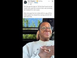 Tyler Perry Straw in REAL LIFE. Husband Steals 401k and Runs off with Cousin.
