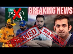 Pak Jih-adi Keda Sun Agar Tumne Pani Band Kiya Hum tumhari Sans Band Kar Denge l PSL Banned in india