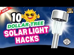 The BEST Ideas for SOLAR LIGHT HACKS | AWESOME Outdoor Solar Light DIYS!