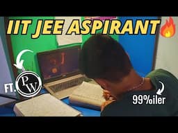 Giving my 100% for JEE 2025🔥| Full Day In the life of JEE Aspirant ( Managing boards too!!)