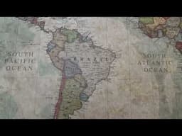 Wall Art World Map - Push Pin World Map