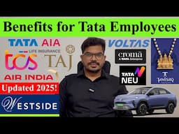 All Benefits for Tata Group Employees! 2025 Updated Tata Motors Zudio Croma Taj Hotel Air India #tcs