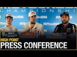 Deegan, Lawrence, Tomac, & More on High Point | Pro Motocross Press Conference