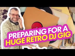 How I'm Preparing For A CRAZY Retro DJ Gig 🤯