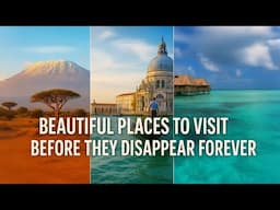 Discover Worlds Most BEAUTIFUL Places Before They VANISH Forever