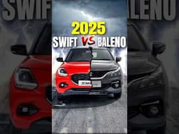 Maruti Swift 2025 vs Baleno 2025 -Which is Better? | Baleno vs Swift 2025 New Model #motorberg