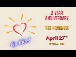 3 Year Anniversary Live!
