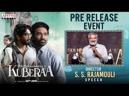 Director S. S. Rajamouli  Speech @ Kuberaa Pre Release Event | Nagarjuna, Dhanush, Rashmika | DSP