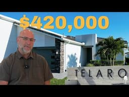 Tour A $390,000 Luxury Lakefront Villa In The Community Of Telaro at Tradition