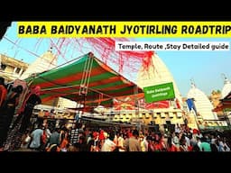 Jamshedpur to Deoghar Roadtrip|Baba Baidyanath Jyotirling|Route,Stay,Temple Darshan Guide|Karaj Vlog