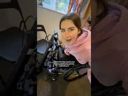 NEW WHEELCHAIR ATTACHMENT!!! ♿️🥹 (Empulse F35) #disabilityaids #disability #wheelchair