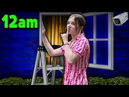 I SNUCK OUT Of My House At Midnight!!  She CAUGHT ME!