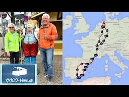 Alles hat ein Ende -  Spanien - 172 Tage 6500 km - letzten Etappen - Plätze und Route!