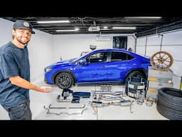 Modifying a Subaru WRX in 55 Minutes