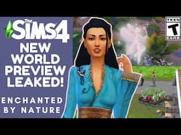 LEAKED World Preview- Sims 4 Enchanted By Nature