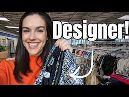 SHOCKED I Found This BRAND at Goodwill! Come Thrift With Me to Sell Clothes Online eBay and Poshmark