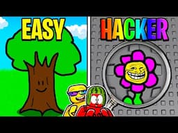 NOOB to HACKER in FIND EVERY PLANT on Roblox
