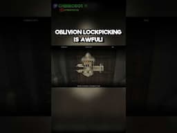 I Hate Oblivion Lockpicking! #oblivionremastered #funny #gaming