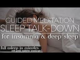 Sleep Talk-Down Meditation
