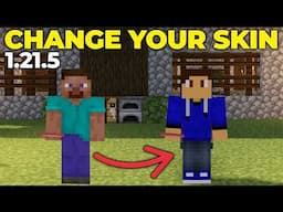 How To Change Your Skin in Minecraft (Java Edition 1.21.5)