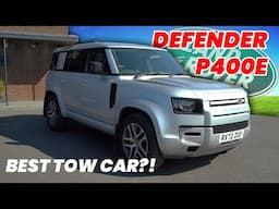 Land Rover Defender 110 P400E review, best tow car!? | range, efficiency, pros & cons