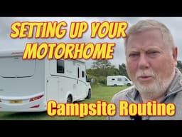 Setting Up Your Motorhome on a Campsite