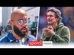 Bryan Mbeumo reacts to Thomas Frank becoming the new Tottenham Hotspur head coach