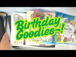 Birthday Goodies Haul | Albrecht Durer | Kerby Rosales | Tiny Worlds | Kanoko Egusa