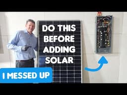 4 Items To Fix On Your House Electrical Before Adding Solar